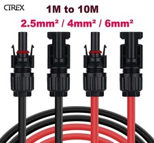 Solar Panel Extension Cable Wire Connector Re...