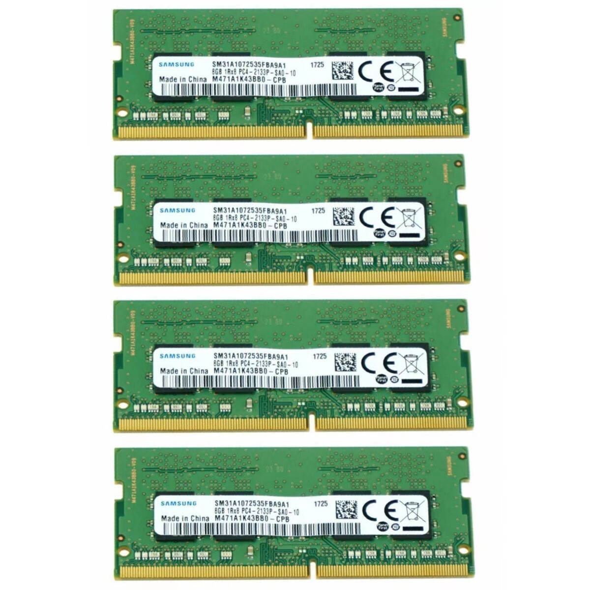 価額全部ショップの中に 最安い SAMSUNG 8GB×4 32GB 1Rx8 DDR4 PC4