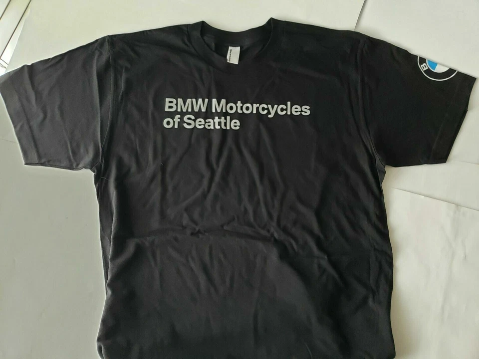 Nueva Camiseta Mediana Original Fábrica BMW MOTORCYCLES OF SEATTLE Envío Prioritario Foto 2 de 4