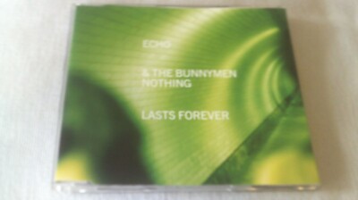 ECHO & THE BUNNYMEN - NOTHING LASTS FOREVER - 3 TRACK CD SINGLE