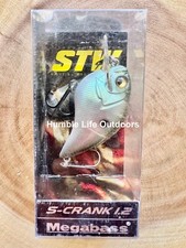 Megabass S-Crank 1.2 Squarebill Crankbait, Bass, Free Shipping! NWT!