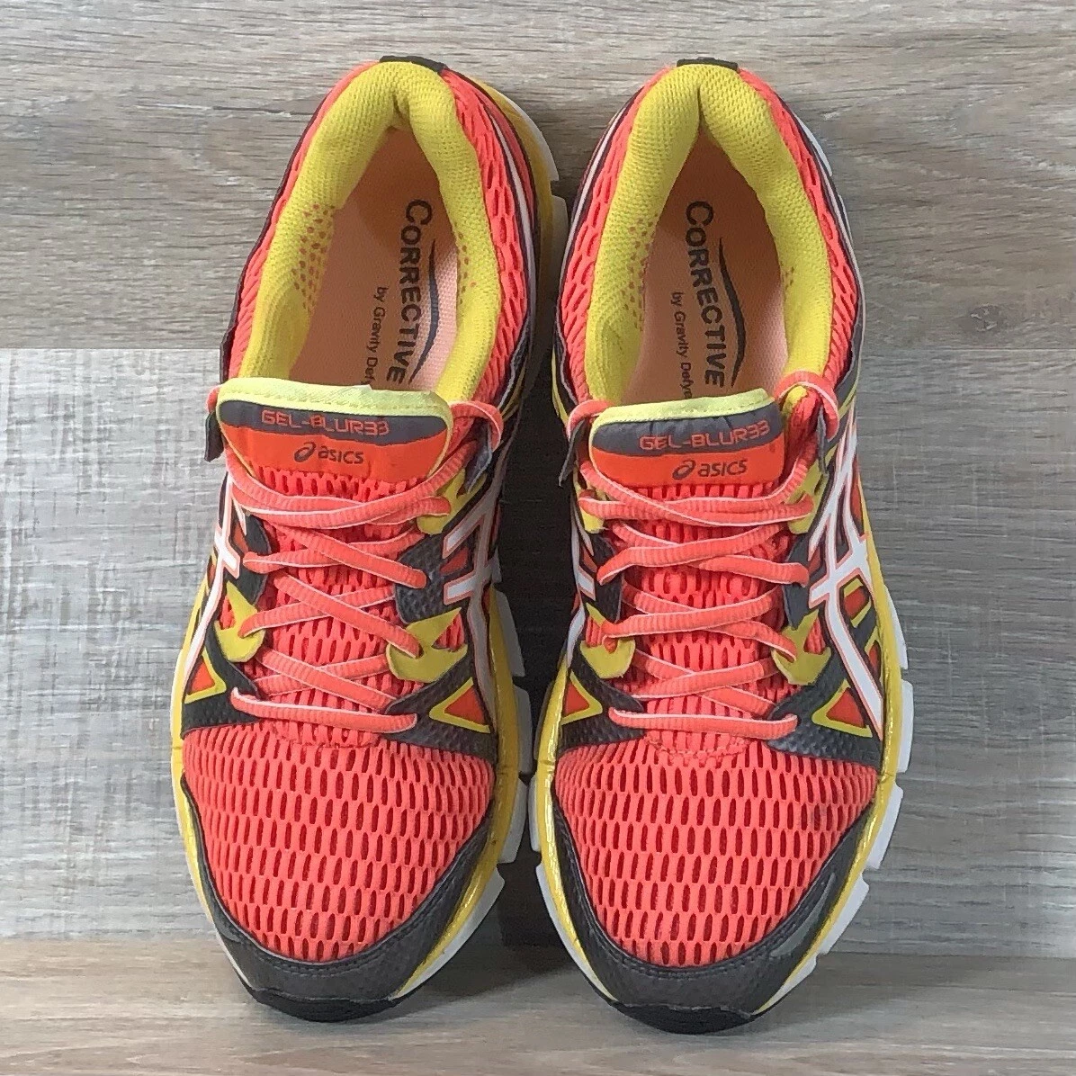 Asics Gel Blur 33 Women s Size 9.5 US Running Shoes Coral Orange