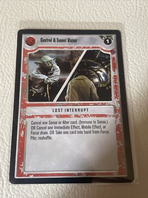 Control & Tunnel Vision Star Wars CCG Reflections II SWCCG