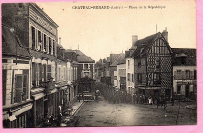 Cpa Chateau Renard Loiret Place Of La Republic Ebay Cpa Chateau Renard Loiret Place Of La Republic Ebay