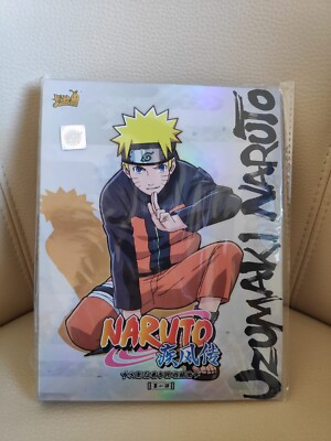 Naruto TCG Karten - Uzumaki Binder 2x2 + Kakashi PR Promo Card - KAYOU Anime
