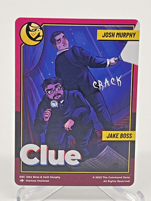 Game Knights The Command Zone Kickstarter Jake Boss Josh Murphy Clue Token MTG