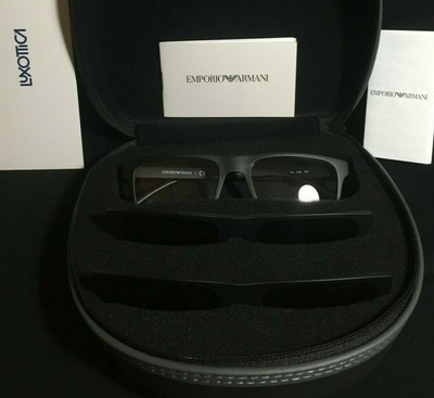 Brand New Emporio Armani Sunglasses EA4115 58531W Black-matte light Man |  eBay