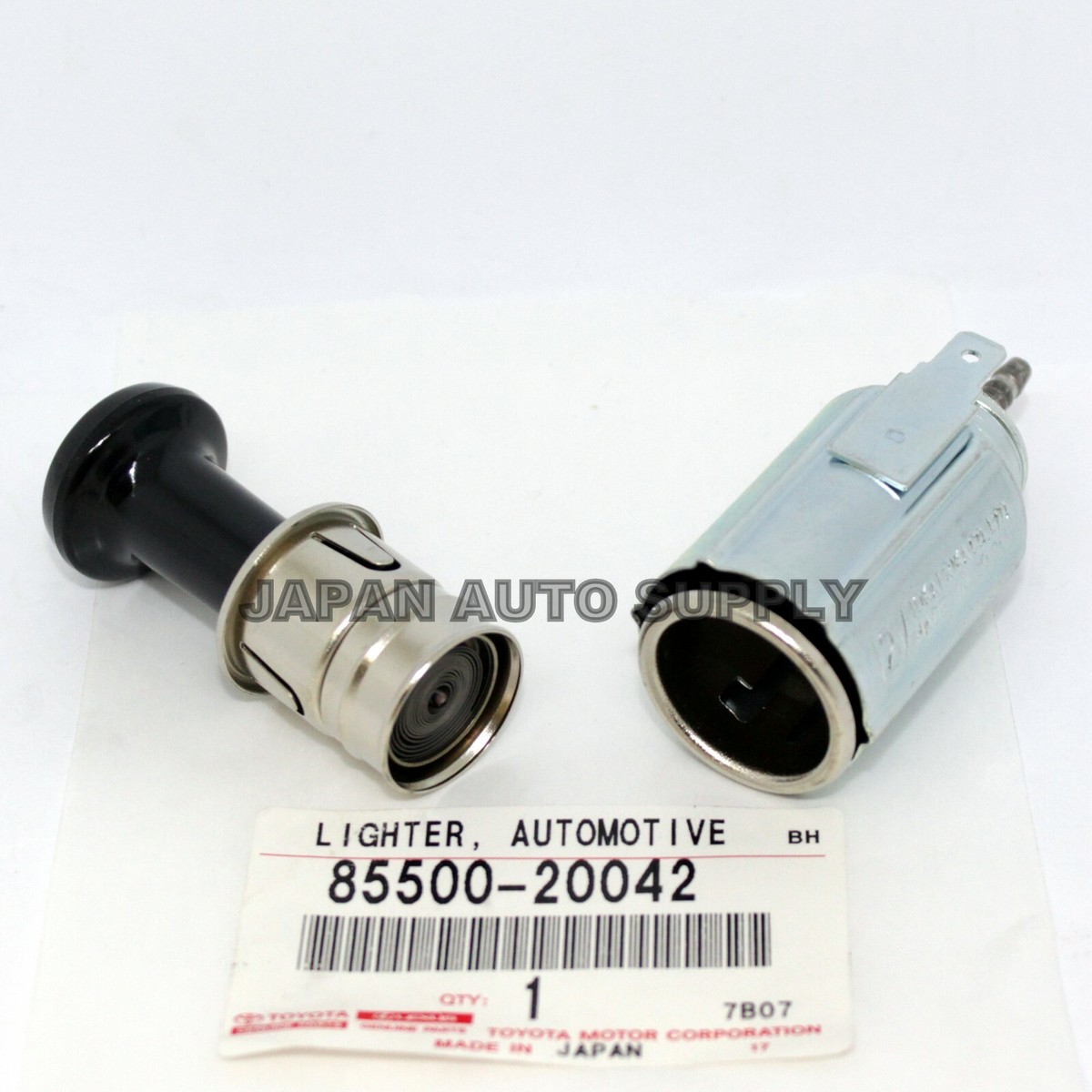80 series land cruiser cigarette lighter OEM Genuine Toyota Land Cruiser CIGARETTE LIGHTER AC POWER OUTLET  85500-20042