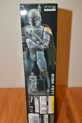 SEALED NIB Bandai Star Wars Boba Fett 1/12 Scale Snap Model Kit Posable - Picture 2 of 7