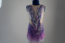 Rhythmische Sportgymnastik Wettkampfanzug Akrobatik Größe 140-146 Neu Handmade