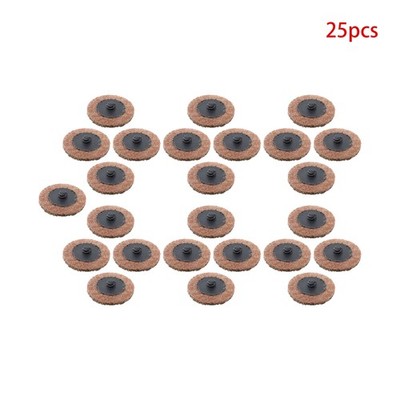 25 Pack Surface Conditioning Quick Change Discs 2'' Coarse Prep Pad Discs