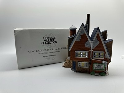 Department 56 New England Village  Yankee Jud Bell Casting  #5643-0 TESTED