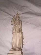Athena Greek Roman Goddess Handmade Statue Sculpture Figure 10''