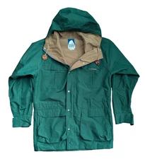 VTG Sierra Designs Green/Tan 60/40 Mountain Parka Men Medium EUC MiUSA