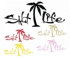 Salt Life Palm Tree Die Cut Sticker 10.25" Pick your color and size upto XXL 30"