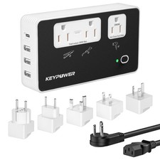 2000W Step Down Converter, 220V to 110V Voltage Converter US to Europe, Inter...