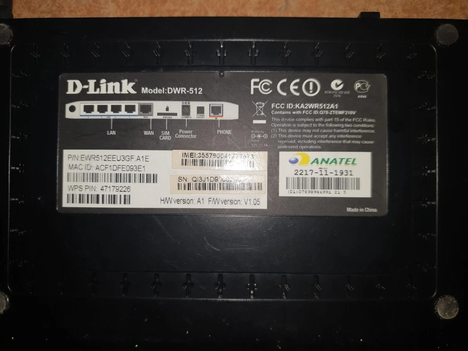 D-link DWR-512 2G 3G solo sim - Immagine 3 di 3