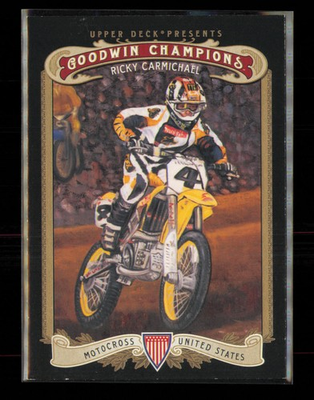 #ad #ad 2012 Upper Deck Goodwin Champions Ricky Carmichael #122 $4.99