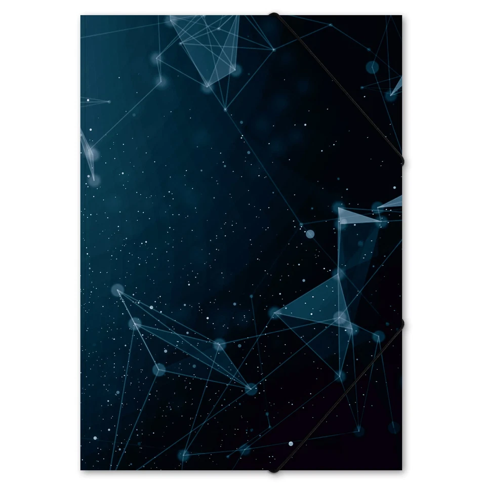 itenga Sammelmappe Zeichenmappe Künstler A3 Mappe HIGHTECH Kunst Gummizugmappe