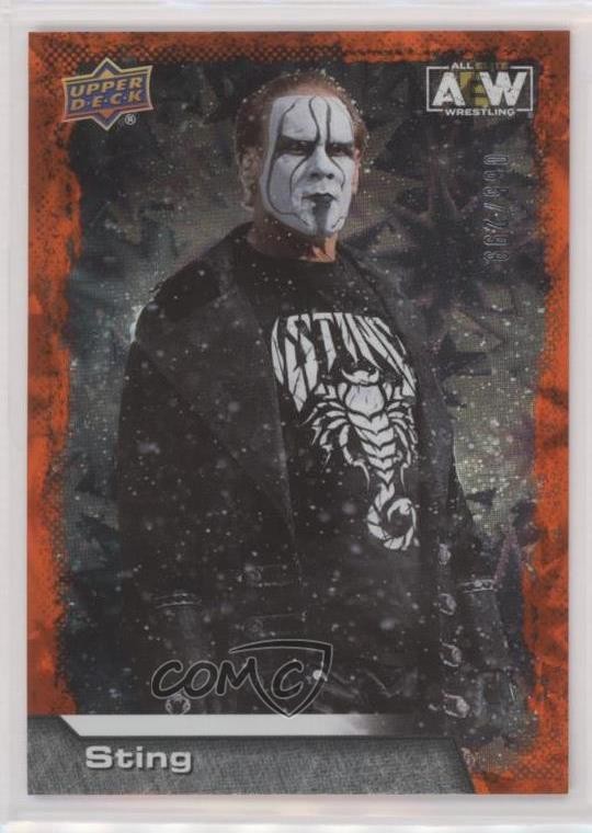 2022 Upper Deck AEW All Elite Wrestling Dynamite 65/299 Sting #76 v5t