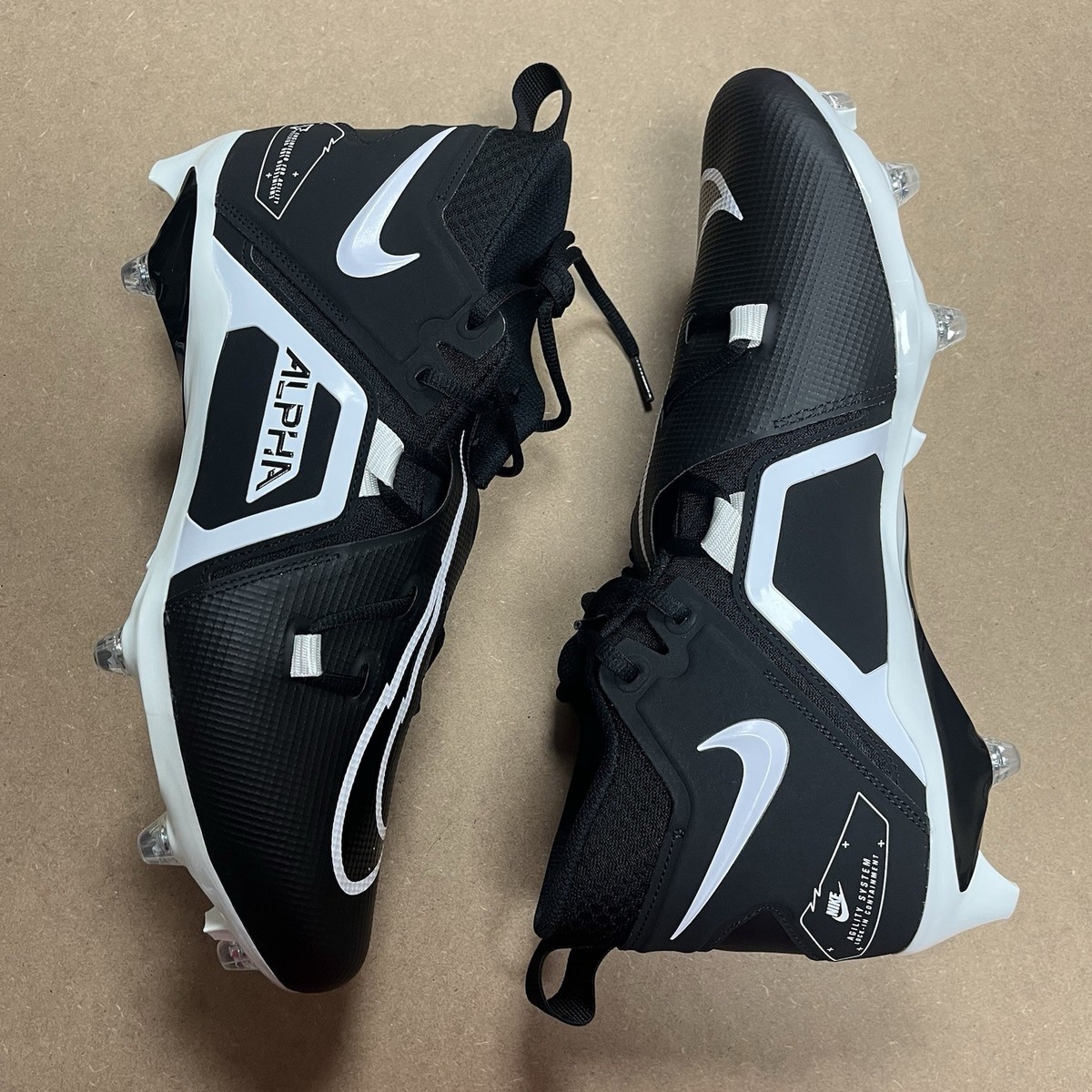 Nike Alpha Menace Pro 3 Mid Detachable Mens 12.5 Black  display picture 2