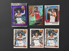 Bub Carrington Rookie Lot 🔥 RC + /250 Purple Prizm + Optic Rated Rookie Wizards