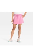 Girls' Airy Sleek Piped Skort - All In Motion Rose Pink LARGE