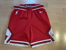 Chicago Bulls Basketball Nike Swingman NBA Trikot Shorts Hose M