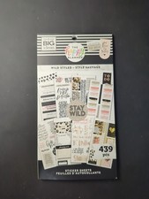 Brand New The Happy Planner Value Sticker Book Wild Styled 439 Pieces