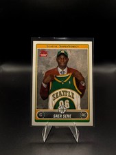 06-07 Topps Saer Sene Rookie Card (Draft) (Seattle Supersonics) #254. rookie card picture