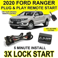 2020 Ford Ranger Truck Remote Start Plug & Play Easy Install Car 3X Lock FO2 G