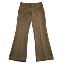 Vintage 1970s Farah Bell Bottom Corduroy Flare Pants Men's Size 34 x 32