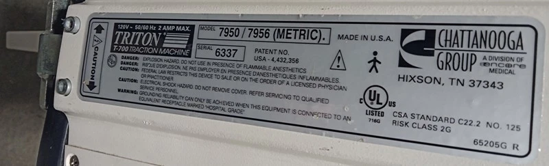 Triton Treatment Table TRT-500