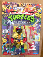 VTG.1991  TMNT Teenage Mutant Ninja HOSE EM DOWN DON PUNCHED NEW 1ST RELEASE