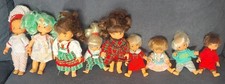 Lot 9 Poupées Famille Glady Delavennat