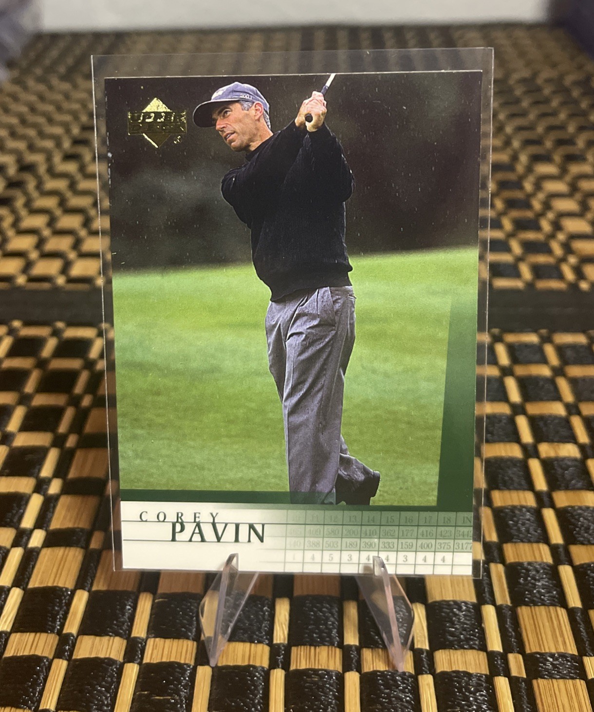 2001 Upper Deck Golf Card #28 Corey Pavin PGA Tour