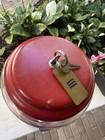 red Oak Acorn 1 cent gumball machine w/ key, working, Round Globe — photo 4