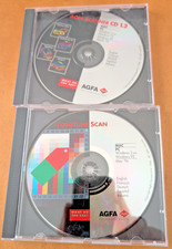 FotoTune Scan AGFA Scanner CD v1.2 Photo Scanning Software 2 Discs