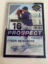 2024 Panini Prospect Prizm Tyson Neighbors Auto Scope /49 No65