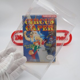 NES Nintendo Game CIRCUS CAPER - NEW & Factory Sealed with Authentic H-Seam!