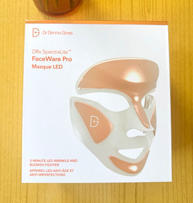 Dr Dennis Gross DRx SpectraLite FaceWare Pro LED Gesichtsmaske NEU UVP 465£