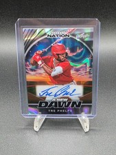 2025 Leaf Baseball Nation Tre Phelps A New Dawn Silver Lava Auto 7/15
