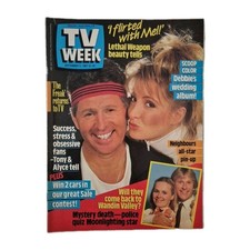 TV WEEK Vintage Australian Magazine September 5, 1987 NEIGHBOURS CAST PIN-UP