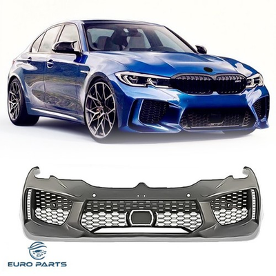 #ad Fit 2019 2020 2021 BMW 3 Series G20 G21 330i 340i To M8 Style Front Bumper Kit $545.00