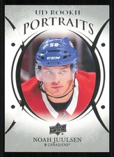 2018-19 Upper Deck UD Portraits #P72 Noah Juulsen