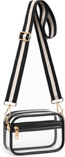 Clear Crossbody Bag Stadium Approved, Clear Purses for Women, Small