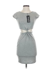 Boohoo Women Gray Casual Dress 4
