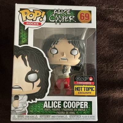 Funko Pop Rocks Alice Cooper #69  Hot Topic EMP  Straight Jacket