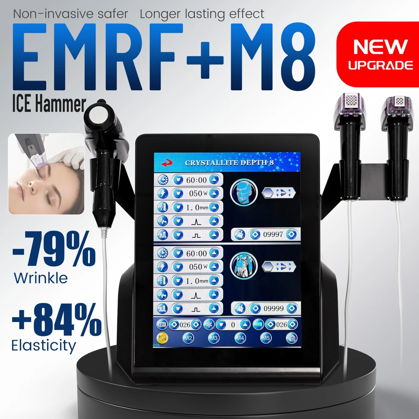 3 in 1 Wrinkles Firming Acne Scars Skin Tightening Facial Lifting Beauty Machine
Opens in a new wind