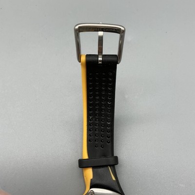 Nike Triax Fury Mens Watch 40mm Black Yellow Chronograph WR0139 New Battery Nike Triax Fury Mens Watch 40mm Black Yellow Chronograph  main image 4